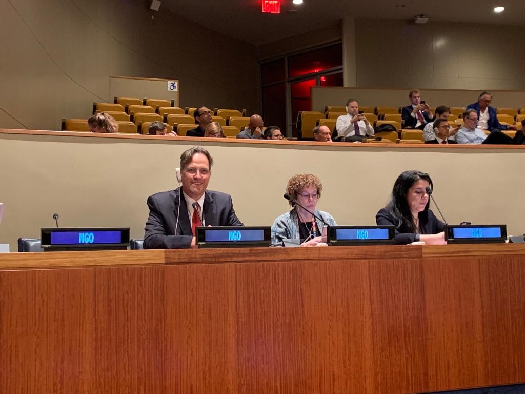 Uri Ben-Ari at United Nations Conference on Rights of Persons with
Disabilities